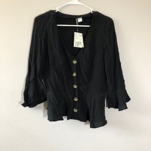 H&M Button Up Top